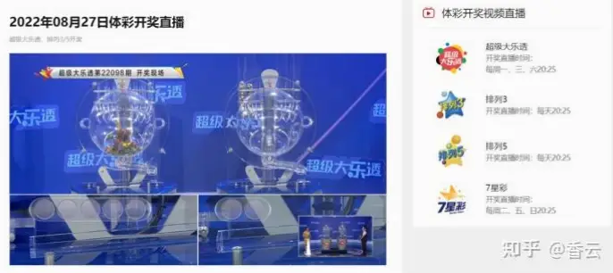 超级大乐透开奖直播时间点确认方法